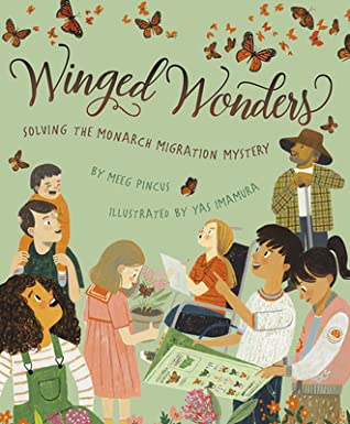 Book Cover - Winged Wonders - Monarch Migration book for Kids