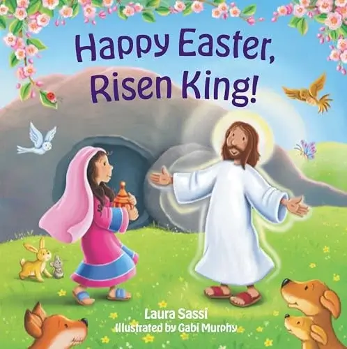 Book cover - children's board book about Easter and the colors God made